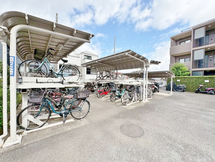 その他 駐輪場も綺麗に整頓されています。※空き状況は都度ご確認下さい。