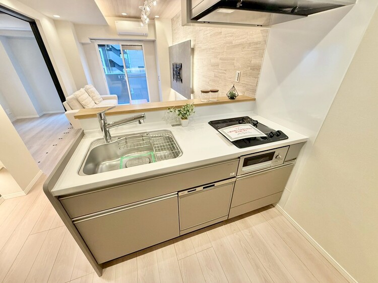 その他 開放感のあるキッチンスペース。調理をしながら、会話も弾みそうですね。