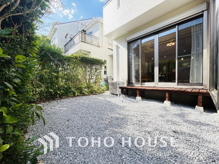 玄関 お庭スペース