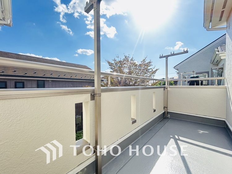 その他 気持ちのいい空が見渡せるバルコニーからの眺望