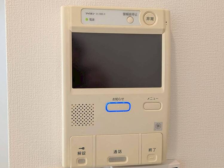 その他 誰が来てもわかる様にモニター付きインターホンを設置。