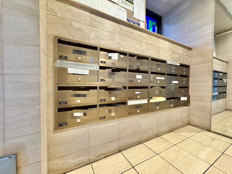 その他 郵便物を受け取るための郵便受けも、きちんと管理されています。