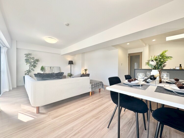 居間 ひとつひとつの空間に宿した機能性、そして美意識。