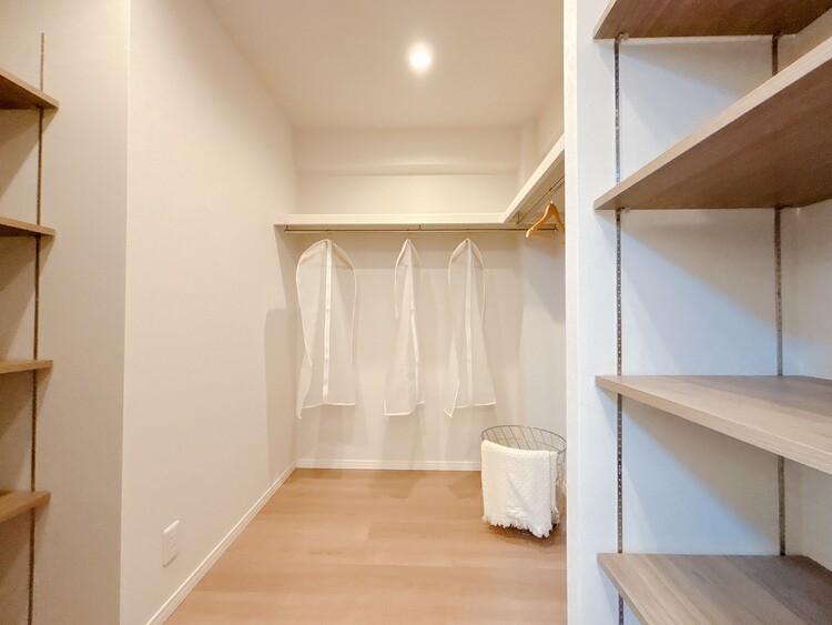 収納 暮らし心地を大きく左右する収納を、適材適所に配置し使い勝手を考慮しました。