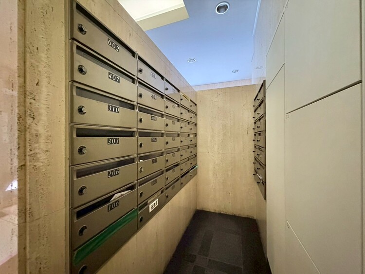 その他 郵便物を受け取るための郵便受けも、きちんと管理されています。