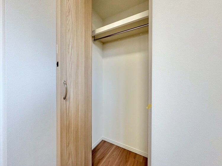 収納 居室にはクローゼットがあり、荷物もスッキリ収納して快適にお過ごしいただけます。