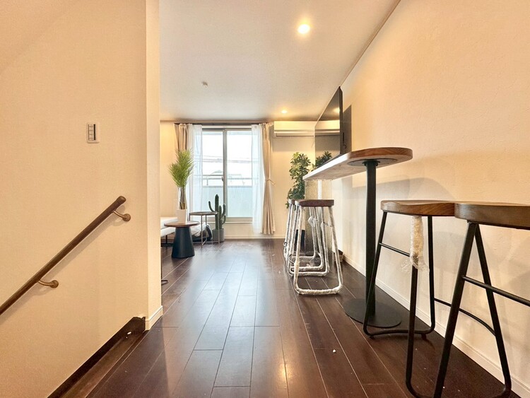 居間 「空間が織り成すひとつ先の住み心地」を演出します。