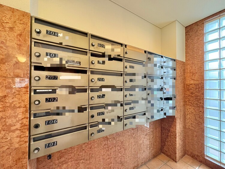 その他 郵便物を受け取るための郵便受けも、きちんと管理されています。