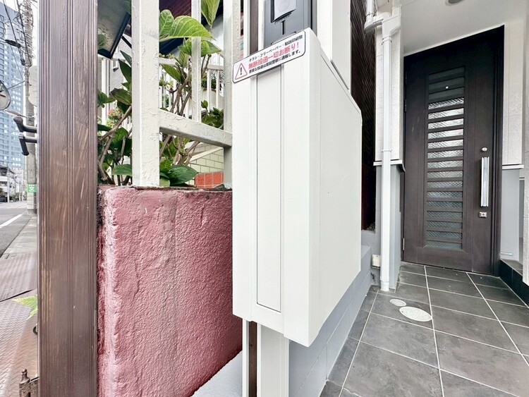 その他 郵便物を受け取るための郵便受け。