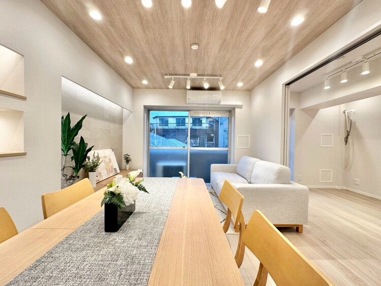 居間 「空間が織り成すひとつ先の住み心地」を演出します。