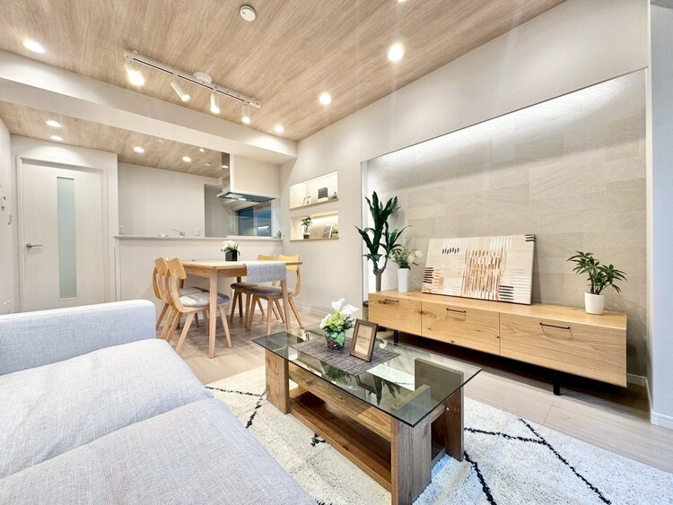 居間 過ごす時間が、たくさんの思い出として紡がれていく場所。