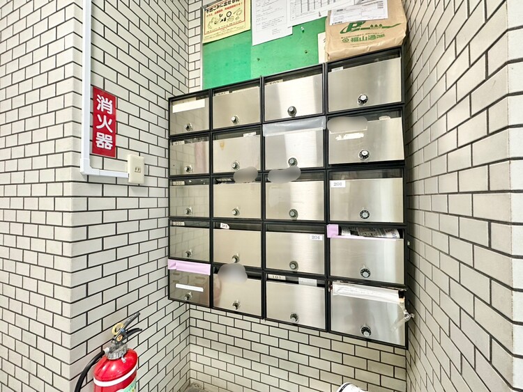 その他 郵便物を受け取るための郵便受けも、きちんと管理されています。