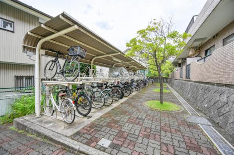 その他 住人の方のみ利用できる駐輪場。