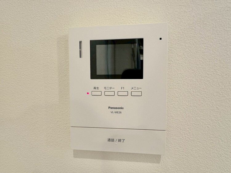 その他 誰が来てもわかる様にモニター付きインターホンを設置。