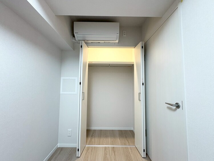 その他 収納スペースが付いていて、お部屋を広く使っていただけます。