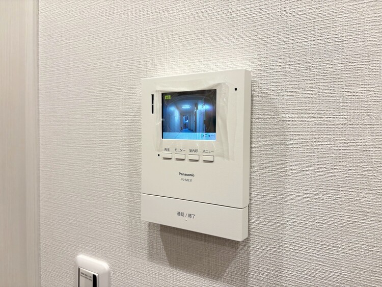その他 誰が来てもわかる様にモニター付きインターホンを設置。