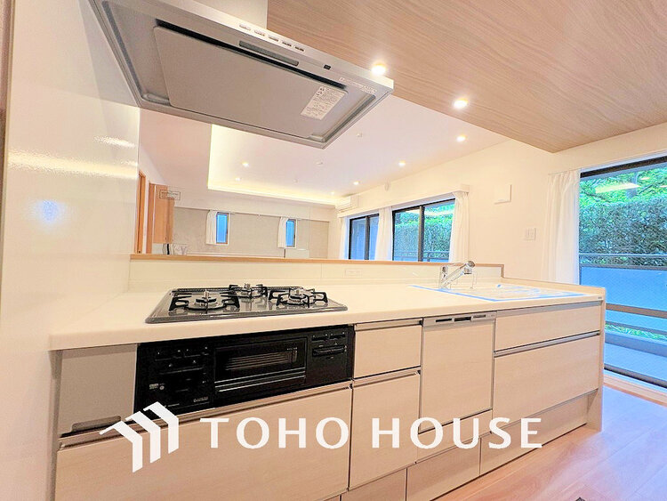 キッチン ご家族みんなでお料理ができるキッチンで楽しくコミュニケーション