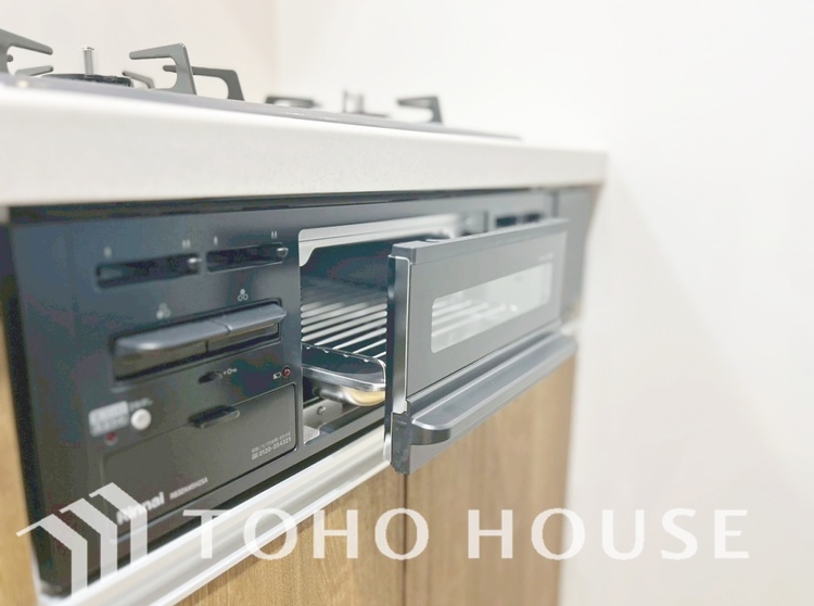 キッチン 【KITCHEN】◆家族のおはよう◆の声を笑顔で迎えてあげられるシステムキッチン。朝ごはんが楽しみでちょっと早起きしたくなるんです。