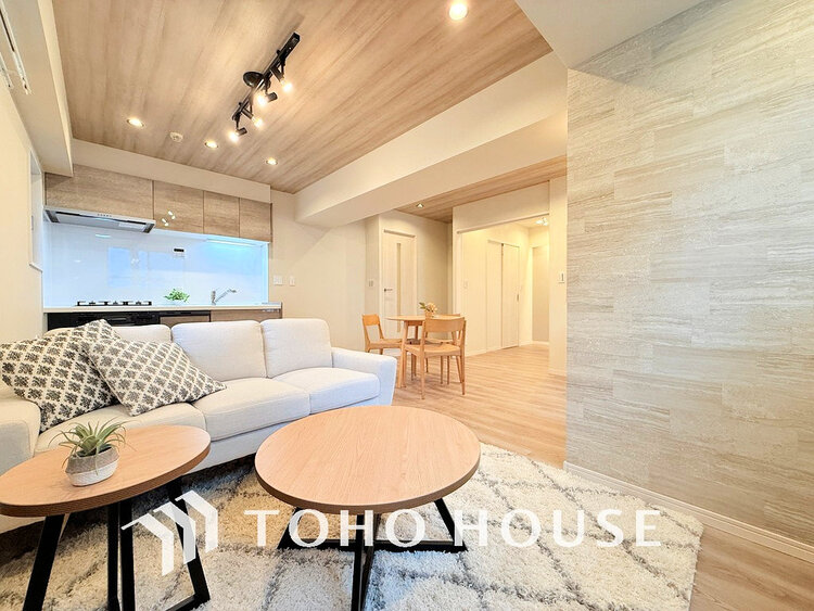 内装 ゆったりとくつろげる上質なリビングダイニング