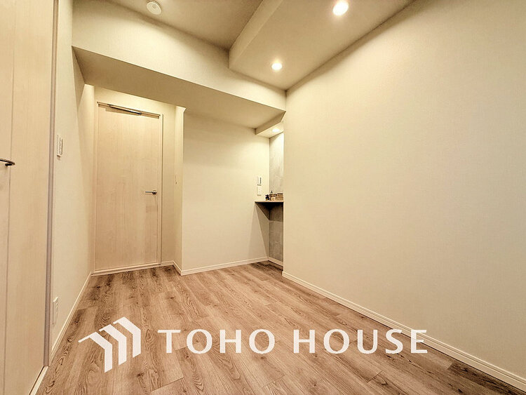 内装 1日の疲れを癒し、心地よく寛げるようゆったりとした広さをしています