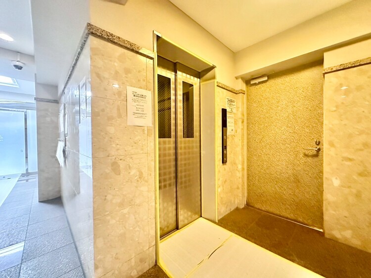 設備 エレベーター完備のため荷物が多くなっても安心。