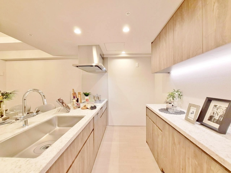 その他 開放感のあるキッチンスペース。調理をしながら、会話も弾みそうですね。