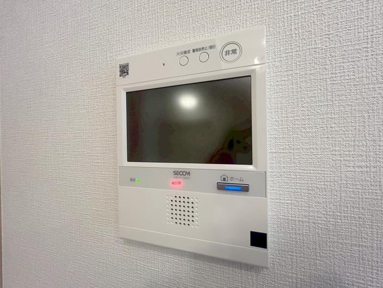 その他 誰が来てもわかる様にモニター付きインターホンを設置。