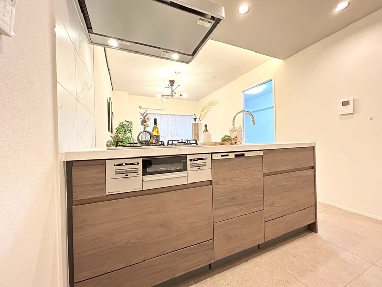 その他 開放感のあるキッチンスペース。調理をしながら、会話も弾みそうですね。