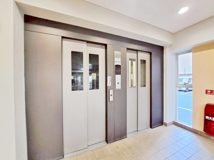 その他 エレベーター完備のため荷物が多くなっても安心。