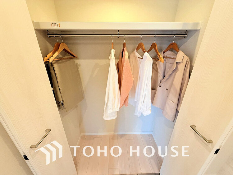 収納 収納スペースを完備、荷物が多い方でも安心の収納力