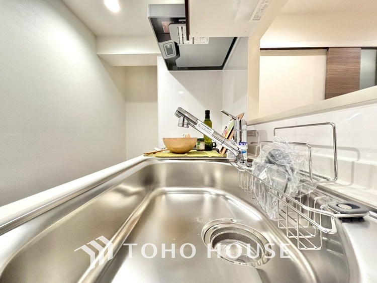 キッチン いつまでもずっと家族を見渡せるこの広い空間で。