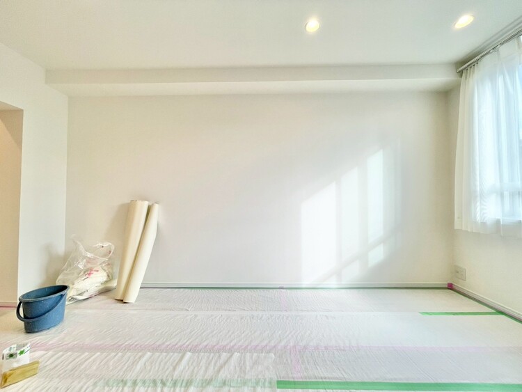 居間 快適に過ごす毎日を求めて、暮らしの中でご自身の「マイホーム」に創り上げてください。（施工中）