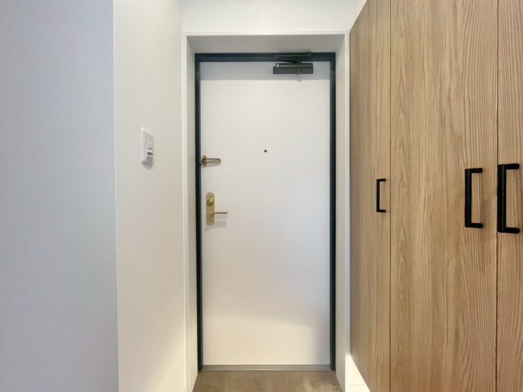 玄関 シューズボックスを完備した玄関です。