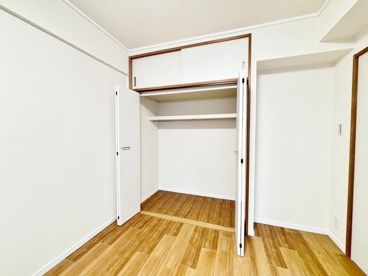 収納 居室にはクローゼットがあり、荷物もスッキリ収納して快適にお過ごしいただけます。