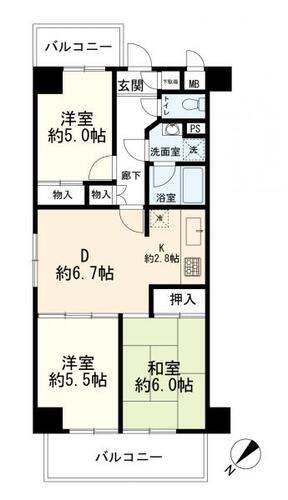 綱島ダイヤモンドマンションの画像