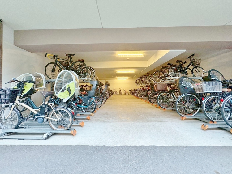 その他 駐輪場も綺麗に整頓されています。※空き状況は都度ご確認下さい。