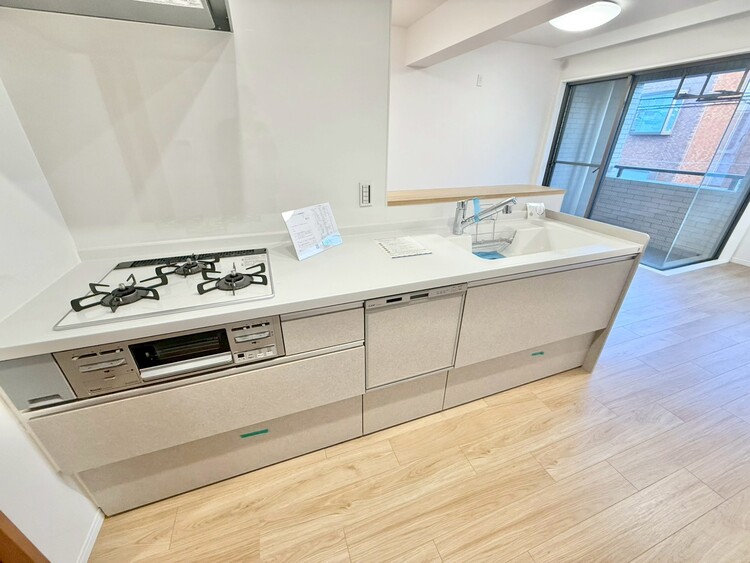 その他 開放感のあるキッチンスペース。調理をしながら、会話も弾みそうですね。