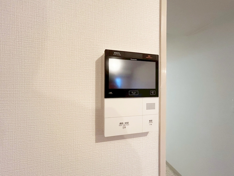その他 誰が来てもわかる様にモニター付きインターホンを設置。