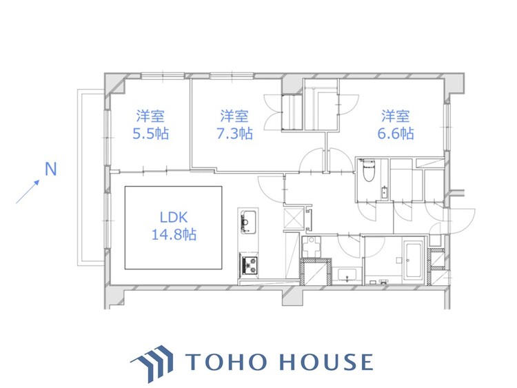 間取り 家族みんなの笑顔が、笑い声が絶えない幸せいっぱいのこの場所で新たな生活が始まる。