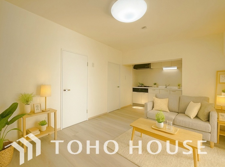 内装 ＊配置してある家具や小物はCGによるイメージ画像です。居心地のいい暮らしには欠かせない眩い採光。