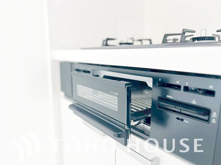 キッチン 【KITCHEN】◆家族のおはよう◆の声を笑顔で迎えてあげられるシステムキッチン。朝ごはんが楽しみでちょっと早起きしたくなるんです。