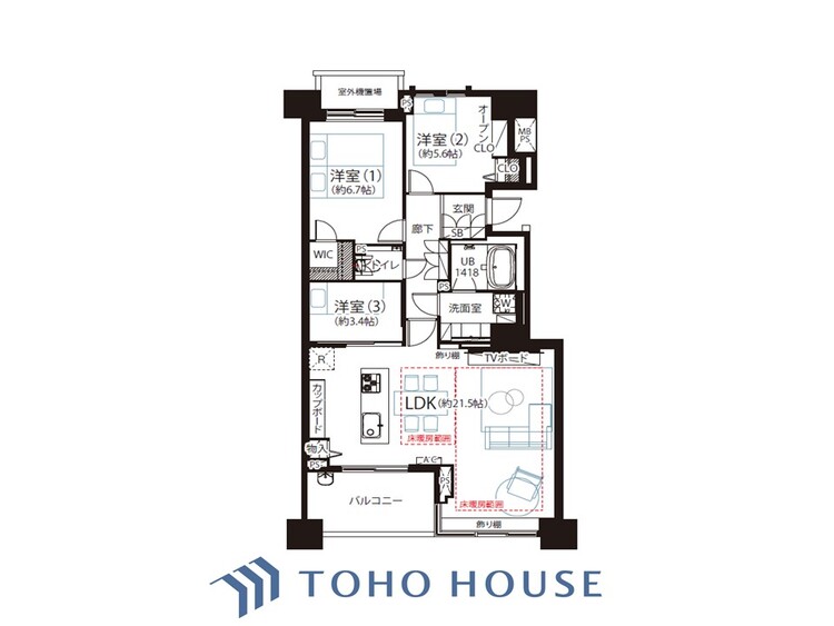 間取り 家族みんなの笑顔が、笑い声が絶えない幸せいっぱいのこの場所で新たな生活が始まる。