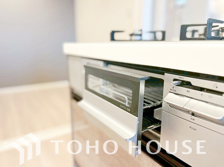 キッチン 【KITCHEN】◆家族のおはよう◆の声を笑顔で迎えてあげられるシステムキッチン。朝ごはんが楽しみでちょっと早起きしたくなるんです。