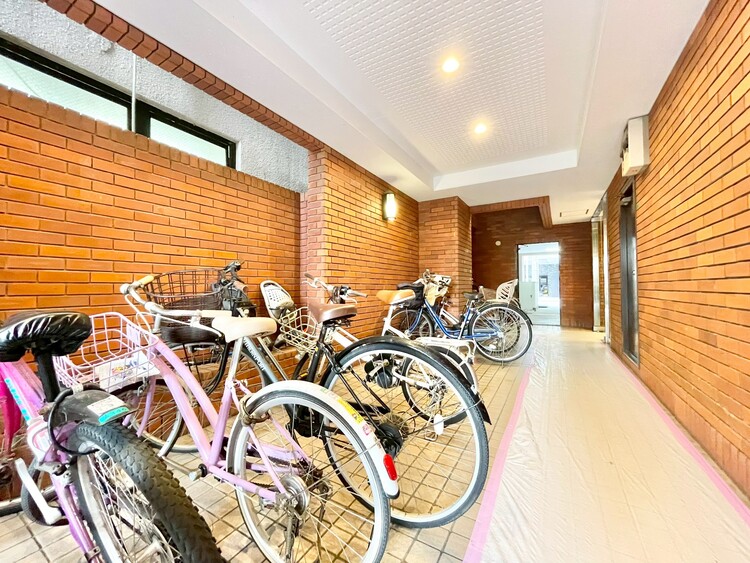 その他 駐輪場も綺麗に整頓されています。※空き状況は都度ご確認下さい。