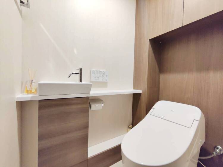 その他 清潔感の高いお手洗い。