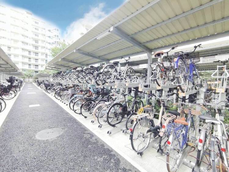 その他 駐輪場も綺麗に整頓されています。※空き状況は都度ご確認下さい。