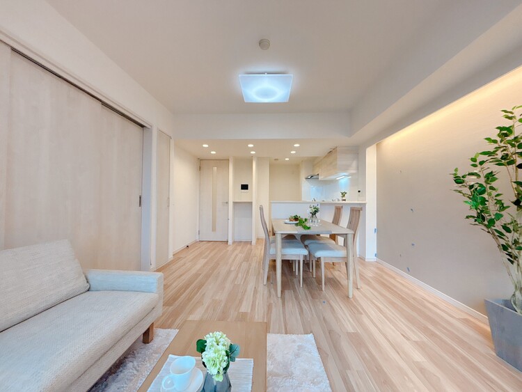 居間 「空間が織り成すひとつ先の住み心地」を演出します。