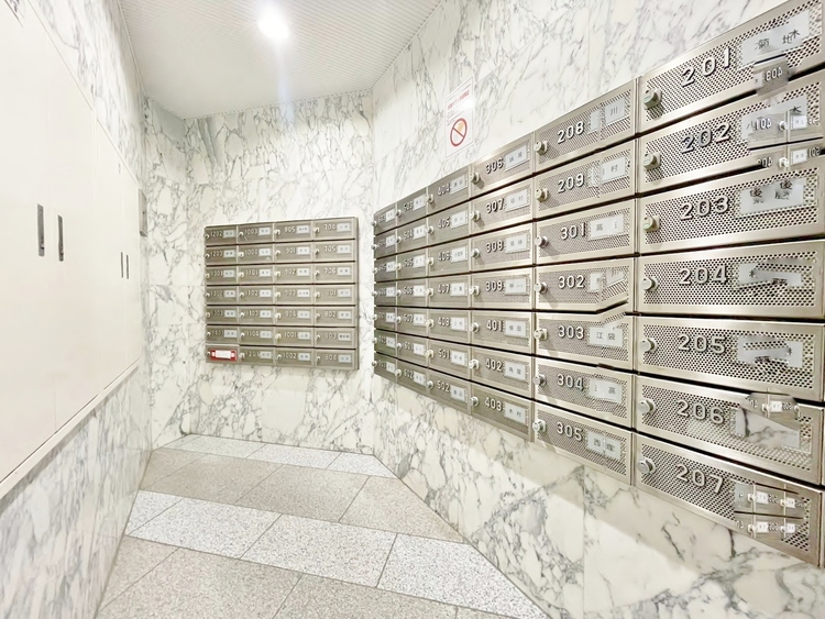 設備 郵便物を受け取るための郵便受けも、きちんと管理されています。