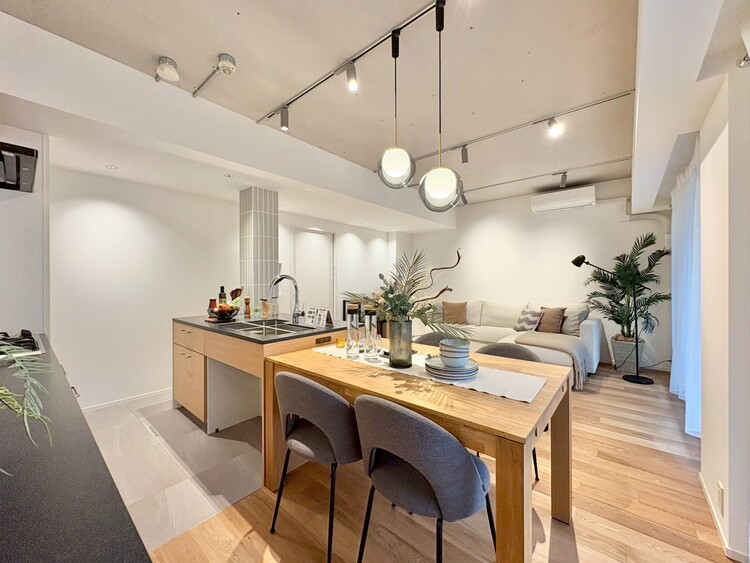 居間 「空間が織り成すひとつ先の住み心地」を演出します。