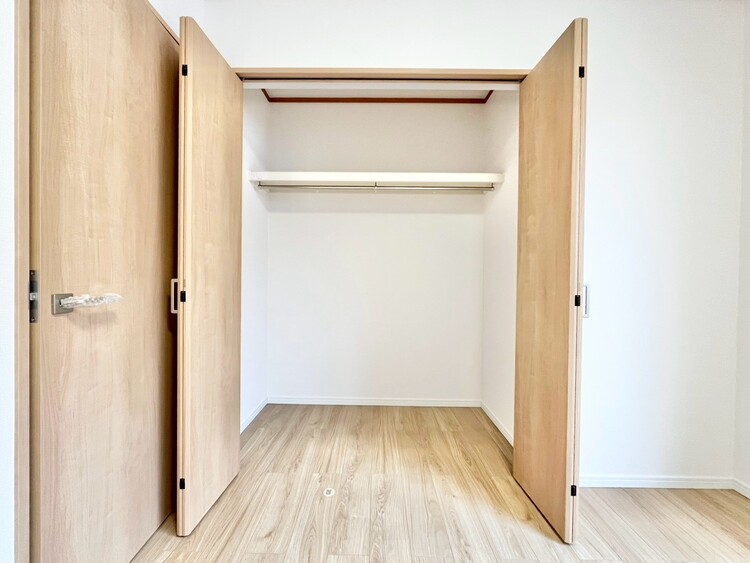 収納 居室にはクローゼットがあり、荷物もスッキリ収納して快適にお過ごしいただけます。